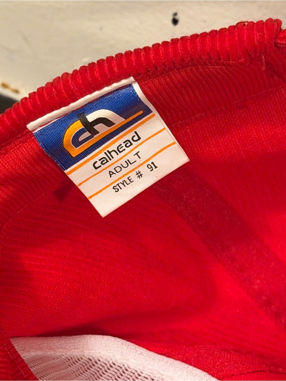 Vintage Stanford University Cardinals Red Corduroy Cap - Picture 3 of 5